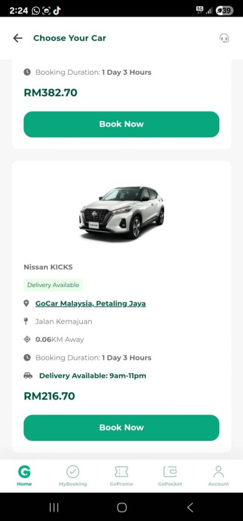 GoCar Delivery