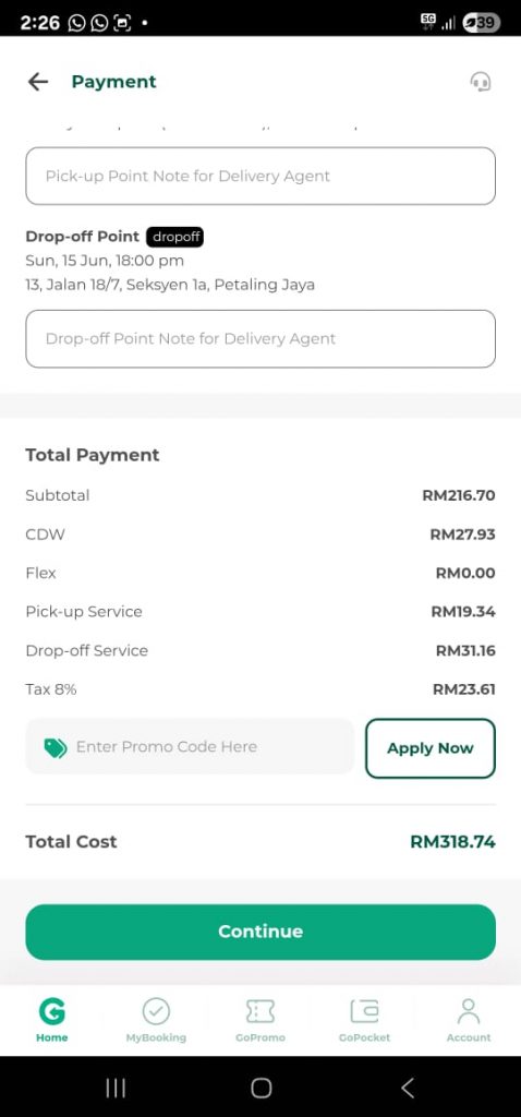 GoCar Delivery