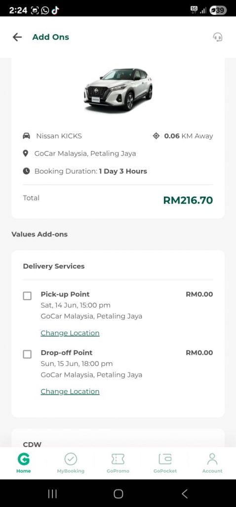 GoCar Delivery