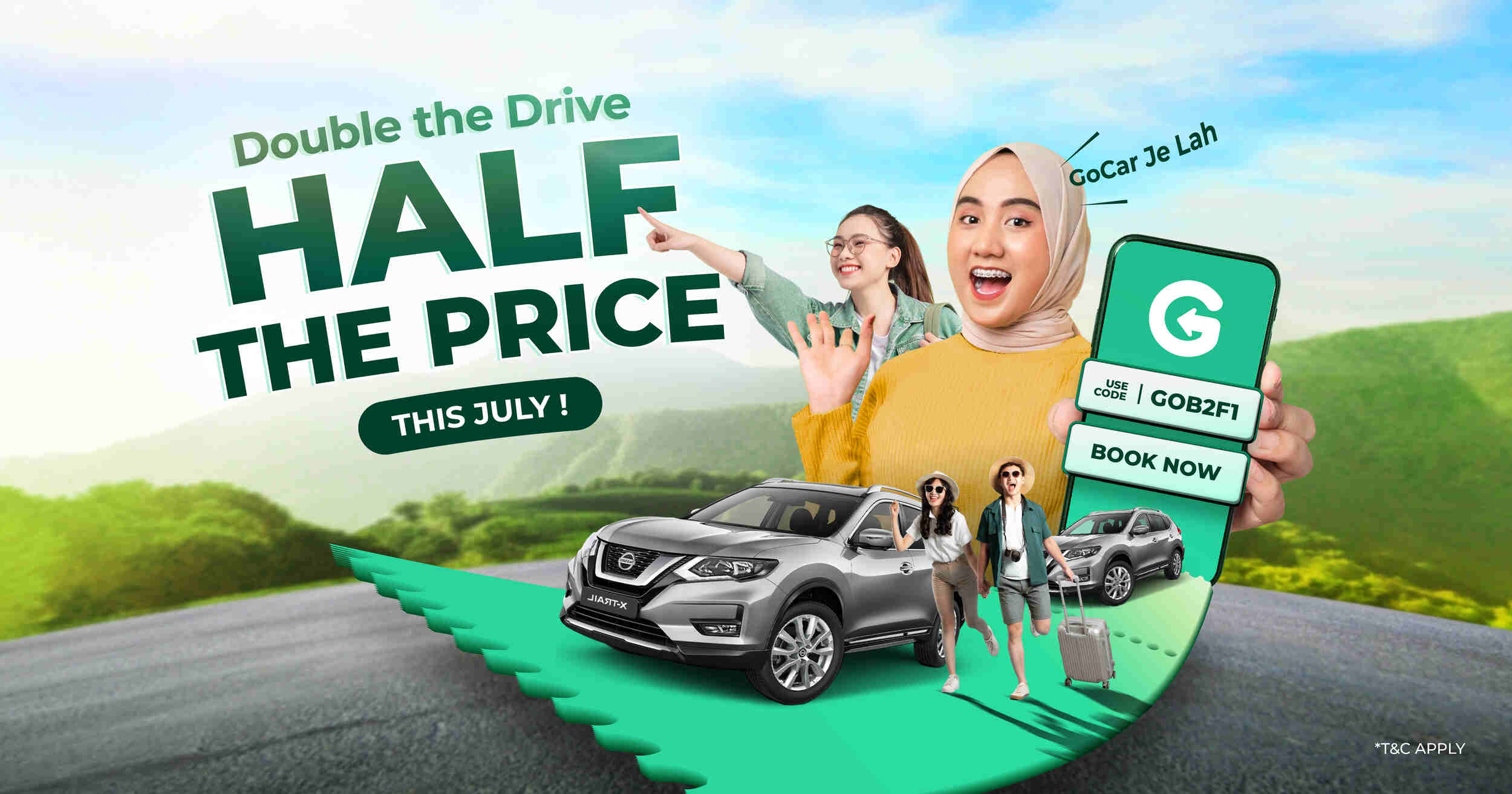 GOCAR BUY 2 FREE 1